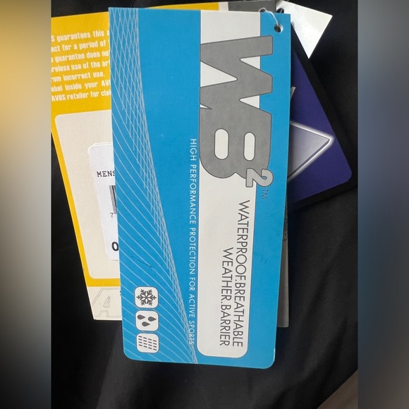 NWT Men’s Avus Touring Pants Black Waterproof Breathable Weather Barrier Medium - Picture 9 of 11